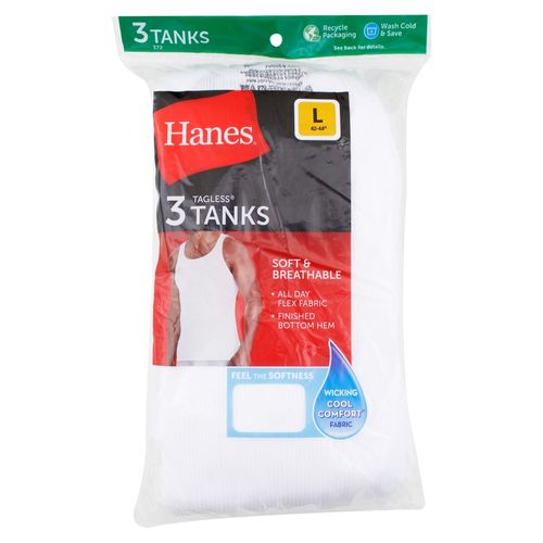 Camisas Tirantes Hanes Cab Blanco L