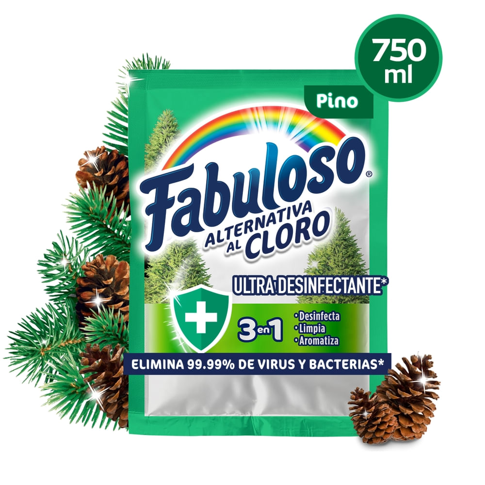 Fabuloso Desinfectante Pino 750 ml