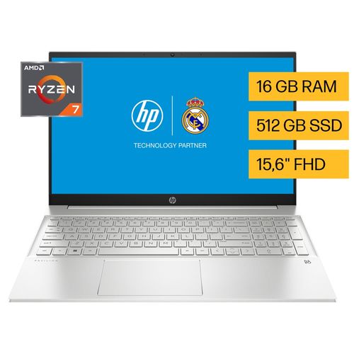 Laptop HP pavili R7 16GB 512GB