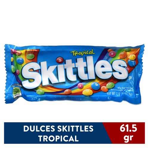 Confites Skittles tropical - 61.5 g