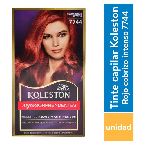 Tinte Koleston 7744 Rojo Cobrizo Intenso - 1 Unidad