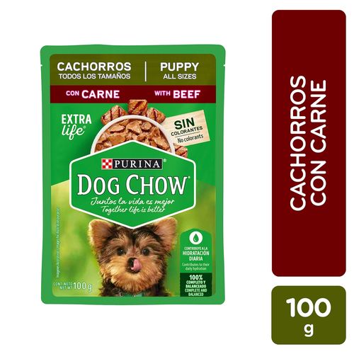 Alimento Húmedo Cachorros Purina Dog Chow Carne -100g