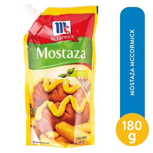Mostaza Mccormick Doy Pack - 180 g