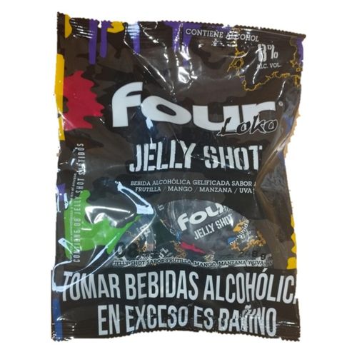 Bebida alcohólica Four Loko jelly shot - 248 g