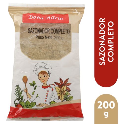 Sazonador Dona Alicia completo - 200 g