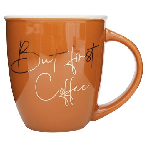 Taza Hometrends porcelana Surtido -370 ml