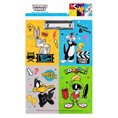 Tabla Looney Tunes para papelería - 1 pza