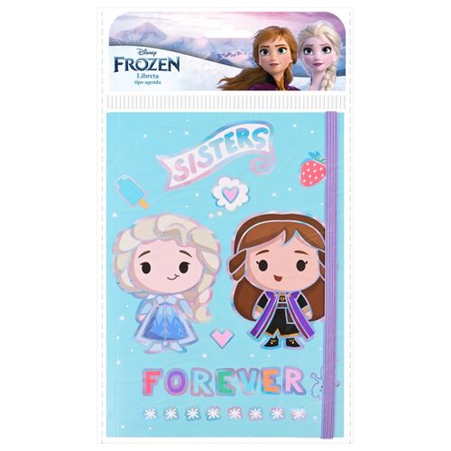 Libreta Frozen tipo agenda - 1 pza