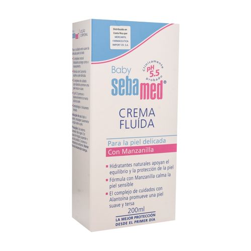 Baby Sebamed Crema Fluida 200Ml X Caja