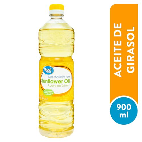 Aceite Great Value De Girasol -900ml