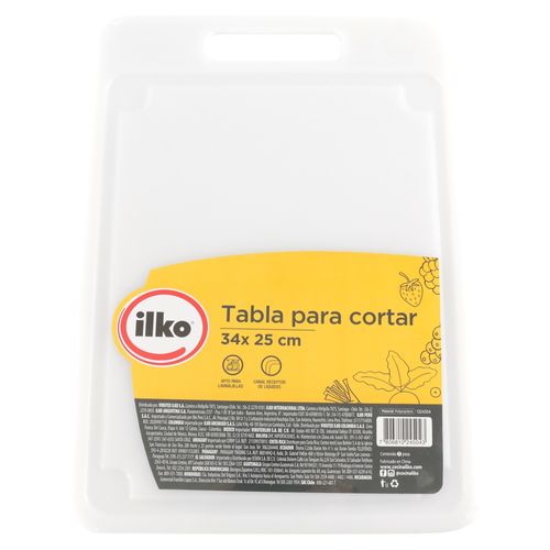 Tabla Para Cortar Ilko Clásica Mediana 34x25