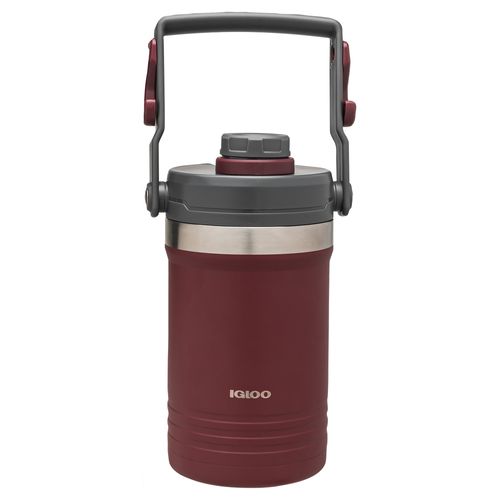 Botella Igloo deportiva con aislamiento a prueba de fugas y agarradera capacidad medio galón