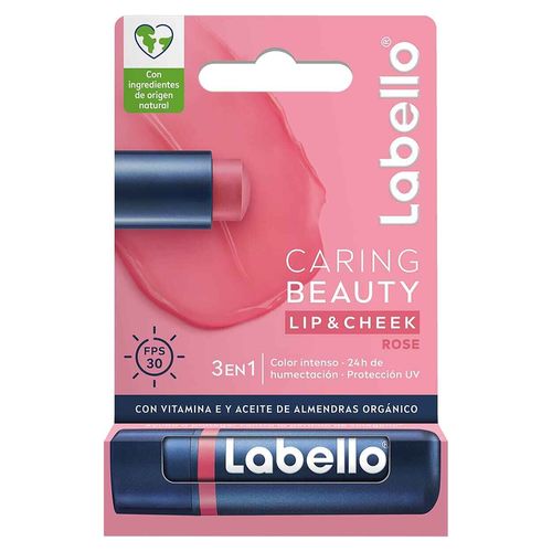 Labial Labello caring beauty rose fps 30 -  4 g