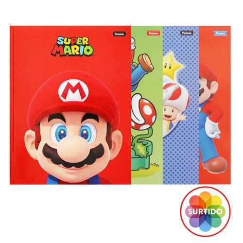 Cuaderno Foroni Td Cosido Super Mario 100H