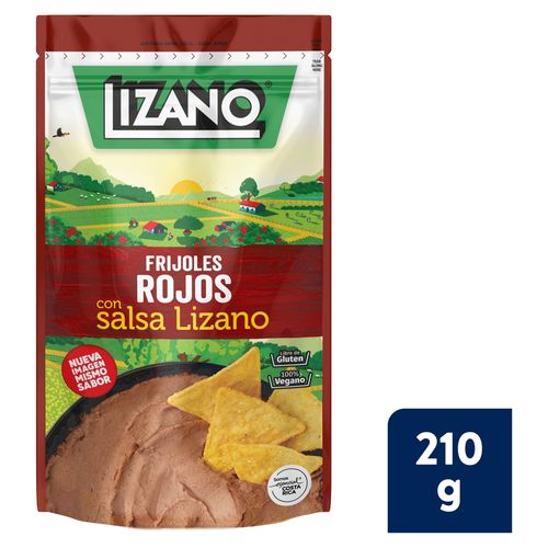 Frijol Lizano rojo con salsa - 227 g