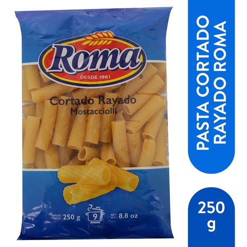 Pasta Roma cortado rayado - 250 g