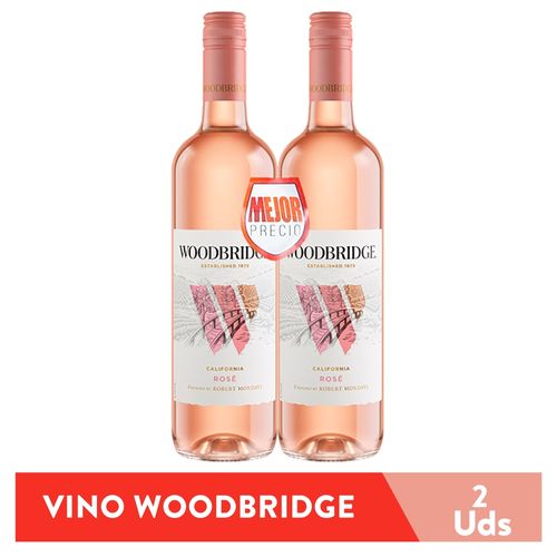 Vino Woodbridg Rosado Pack -1500 ml