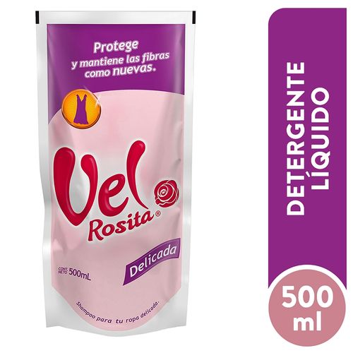Detergente Líquido Vel Rosita Delicada Doypack - 500ml