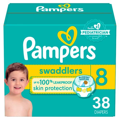 Pañal Pampers swaddlers pediatrician