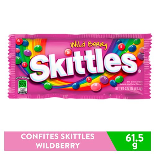 Confites Skittles wild berry - 61.5 g