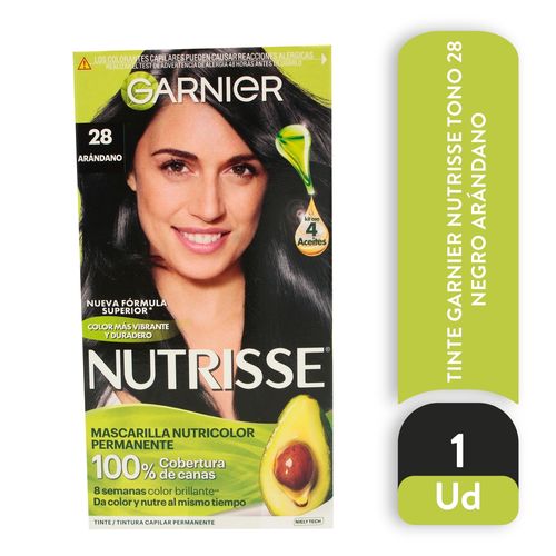 Tinte Garnier nutrisse tono 28 negro arándano - 1 Ud