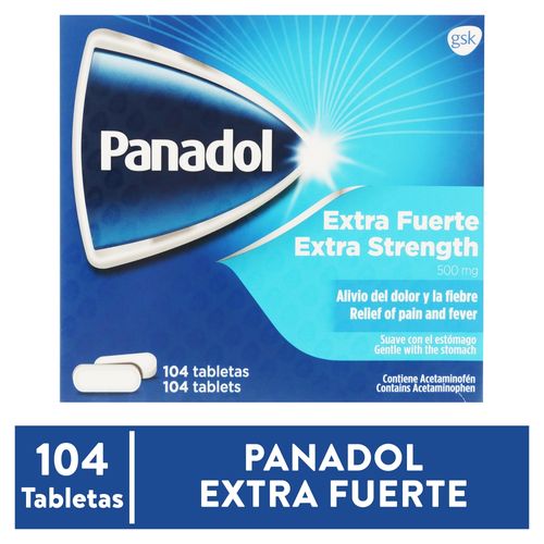 Extra Panadol Tableta 104 Ea