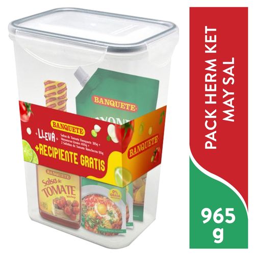 Pack Hermetico Banquete Key May Sal - 965 g