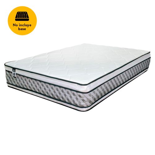Colchón Confort life  Tamaño Queen doble boxtop