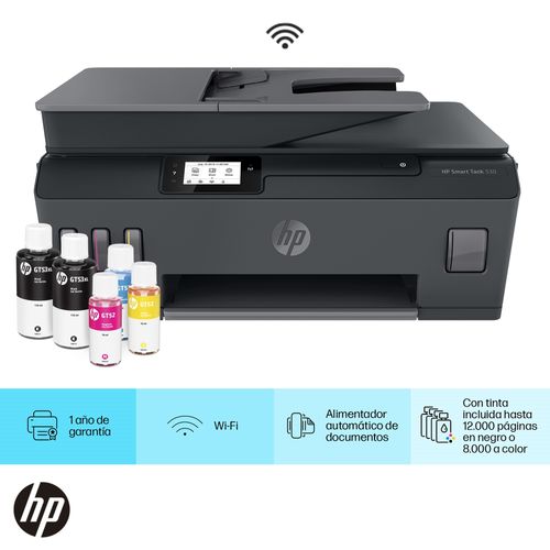 Impresora Multifuncional HP Smart Tank 530 (4SB24A)