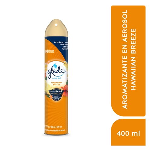 Aromatizante Glade en Aerosol Hawaiian Breeze 400ml