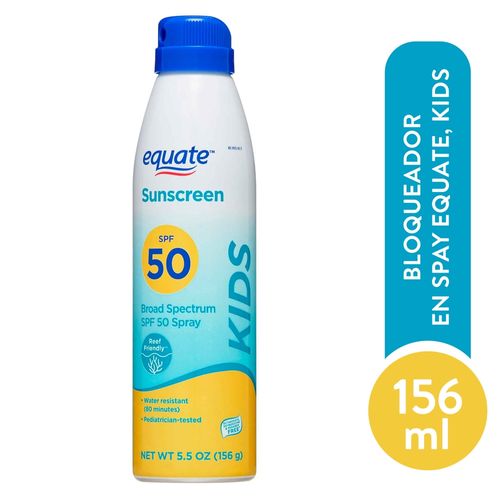 Protector solar Equate kids en spray FPS 50 - 156 g