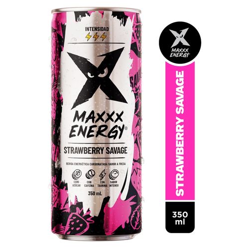 Bebida Maxx Energy Fresa - 350ml