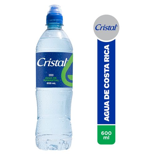Agua Cristal Manantial Pet - 600ml