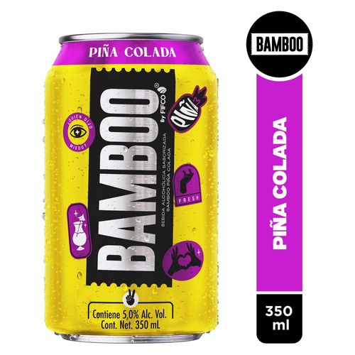 Bebida Bamboo Piña Colada -350ml