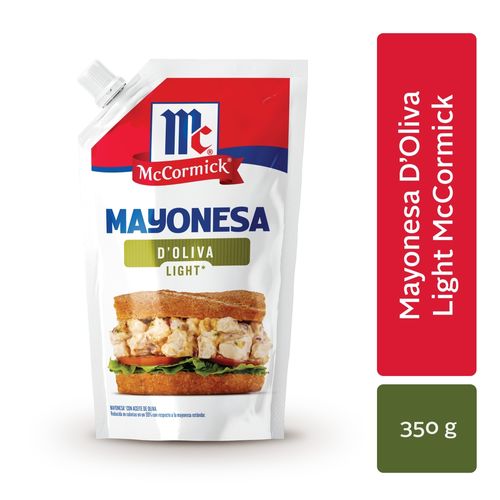 Mayonesa Mccormick Mayonesa De Oliva Doypack - 350 g