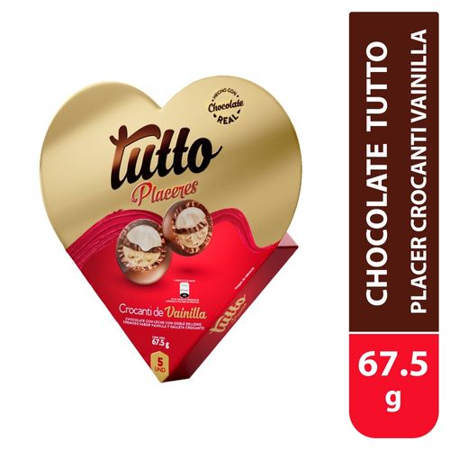 Bombon Tutto chocolate placer crocante -67.5 g