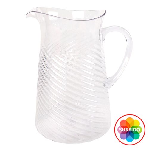 Jarra Hometrends de acrílico surtido -2,5 L