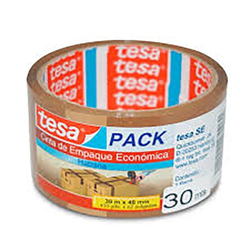 Cinta De Empaque Tesa Café 30Mx48Mm - 1 Unidad
