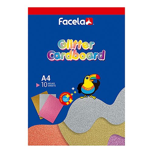 Libreta Facela Glitter10 Hojas Ta4