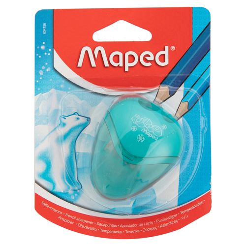 Sacapuntas Maped Plastico Con/Deposito 2 Huecos I-Gloo Blister 1 Unidad