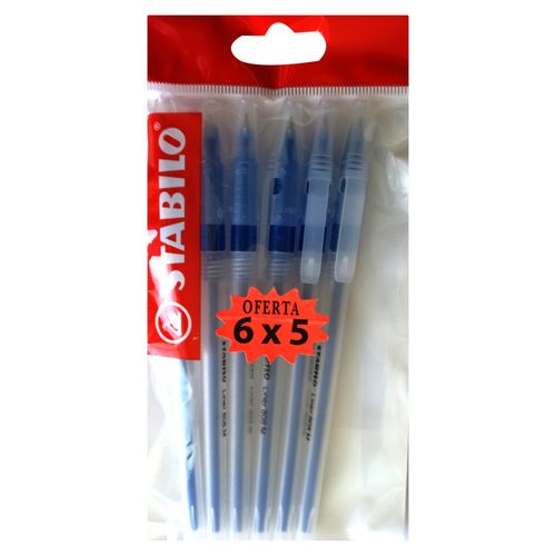 Bolígrafo Stabilo Liner Azul 5 Y 1