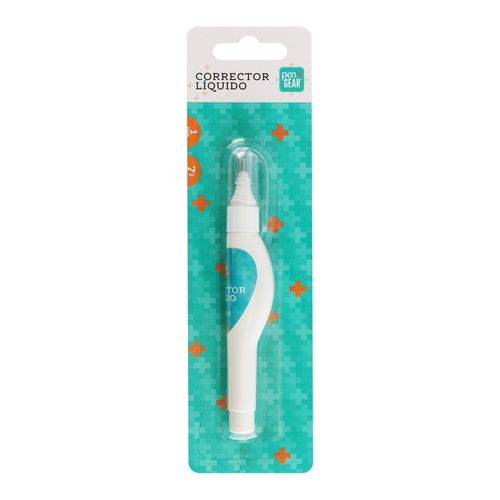 Corrector Pen+Gear líquido en lápiz