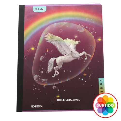 Cuaderno El Lider 100 Hojas