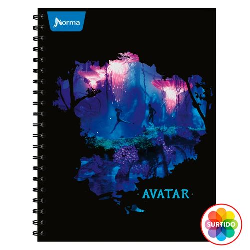 Cuaderno Norma, Avatar, Surtido-100 hojas