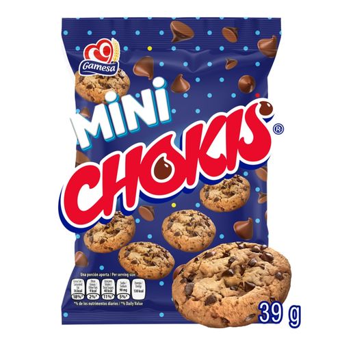 Galleta Gamesa Mini ChokisTortrix Clásica - 39 g