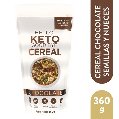 Cereal Hello Keto Chocolate - 360 g