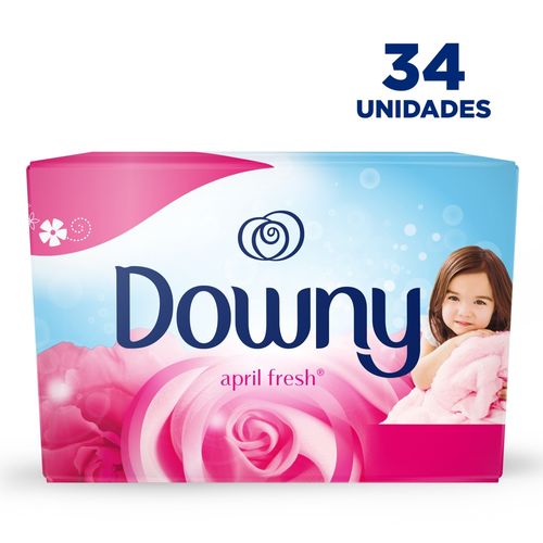 Hojas para Secadora Downy April Fresh, 34 uds