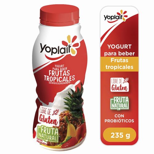 Yogurt Yoplait sabor frutas tropicales - 235 g