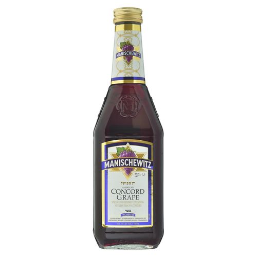 Vino tinto Manischewitz de uva botella de vidrio - 750 ml