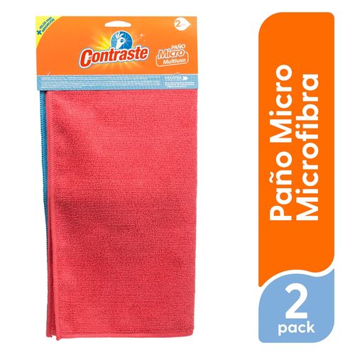 Paño El Contraste Microfibra - 2 Pack